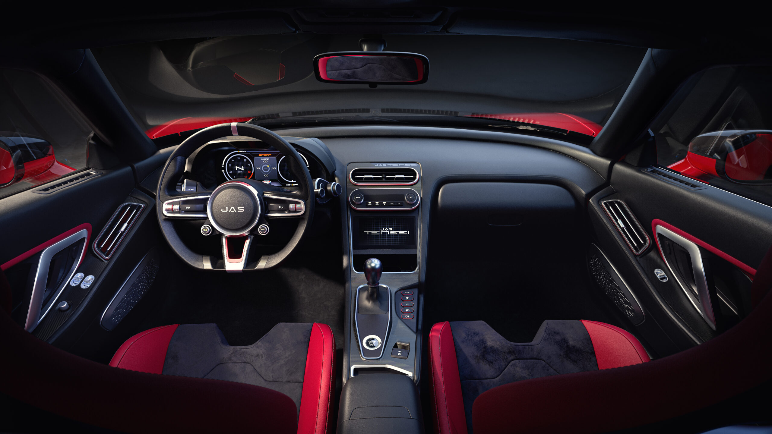 JAS Tensei designed by Pininfarina, interni