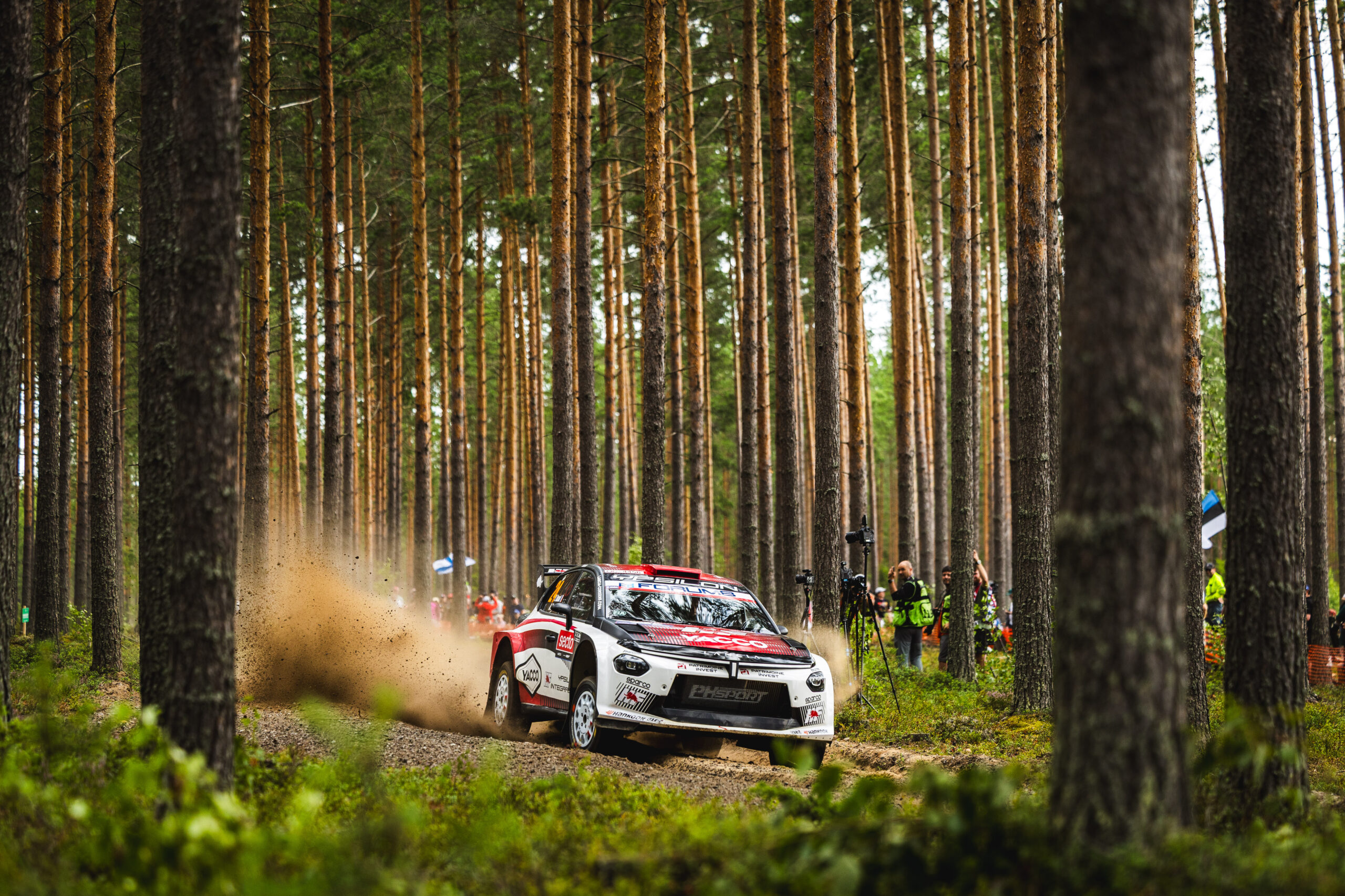 Lancia Ypsilon Rally2 HF Integrale al Rally Finland 2026