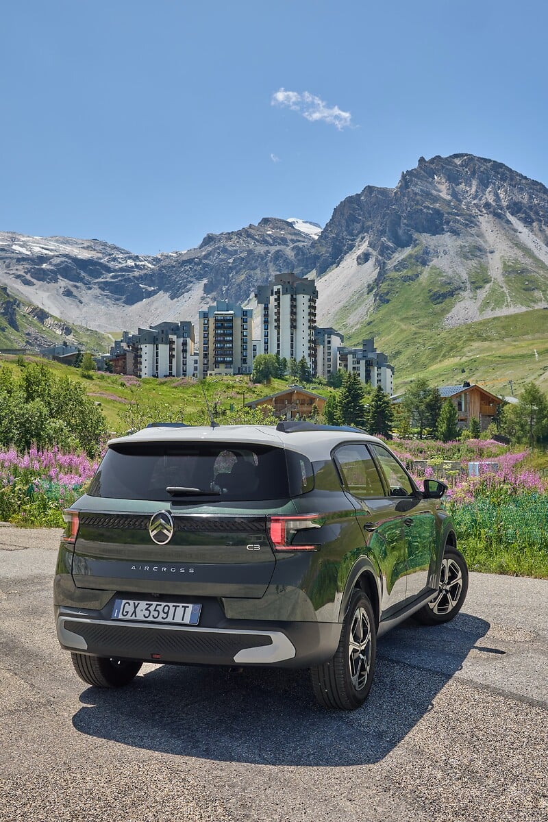 Citroën C3 Aircross, il SUV per l’estate a Tignes