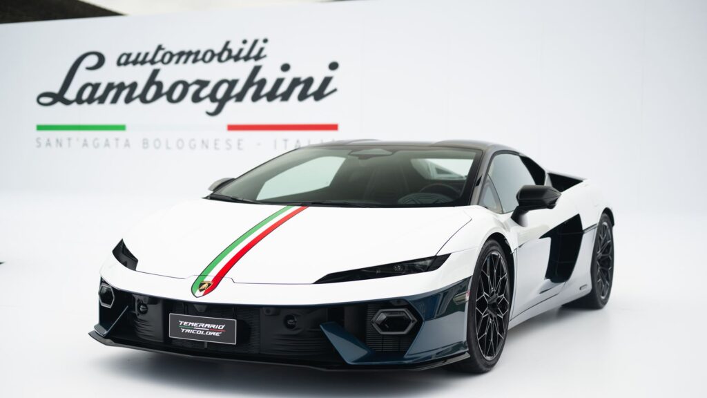 Lamborghini Temerario Tricolore: l’omaggio all’eccellenza italiana