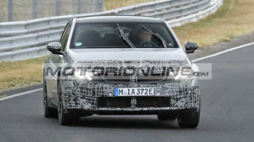 BMW i3 Touring 2027: la wagon in azione al Nurburgring