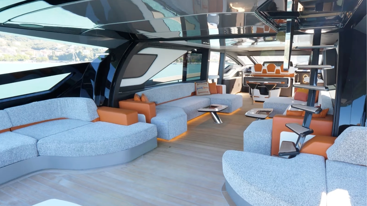 Baia Atlantica 84: la prova dell'iconico yacht di 24 metri