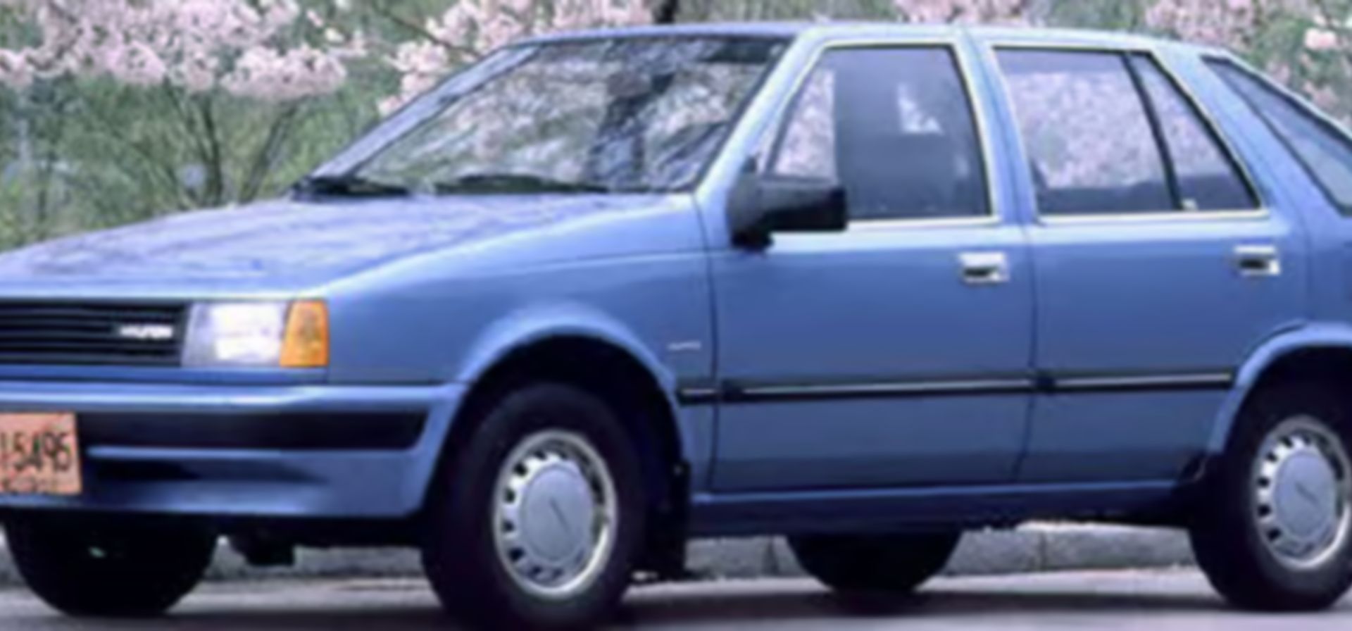 Hyundai Excel, la prima Hyundai a trazione anteriore disegnata da Giorgetto Giugiaro
