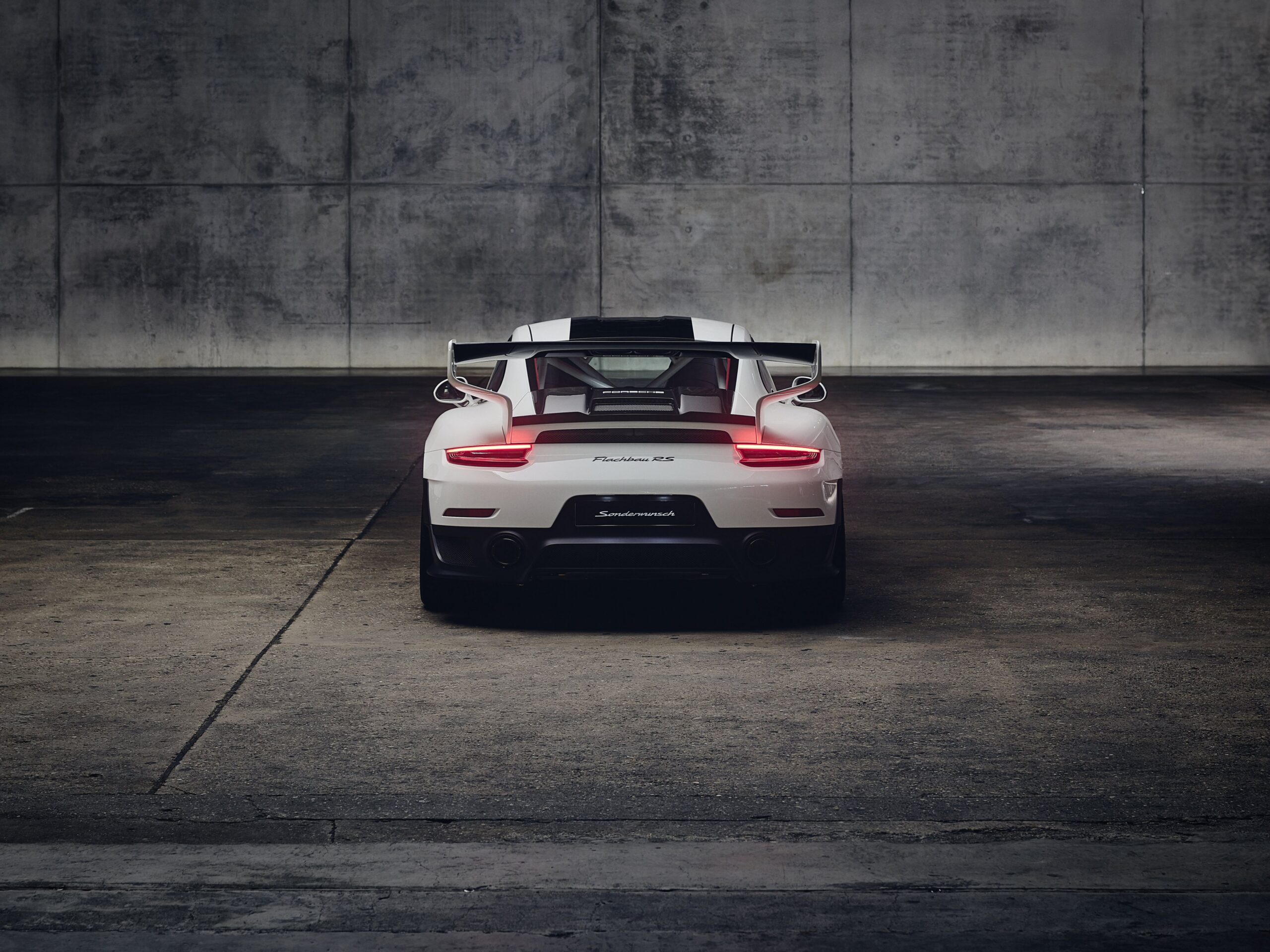 Porsche 911 Flachbau RS, foto ufficiale Porsche AG