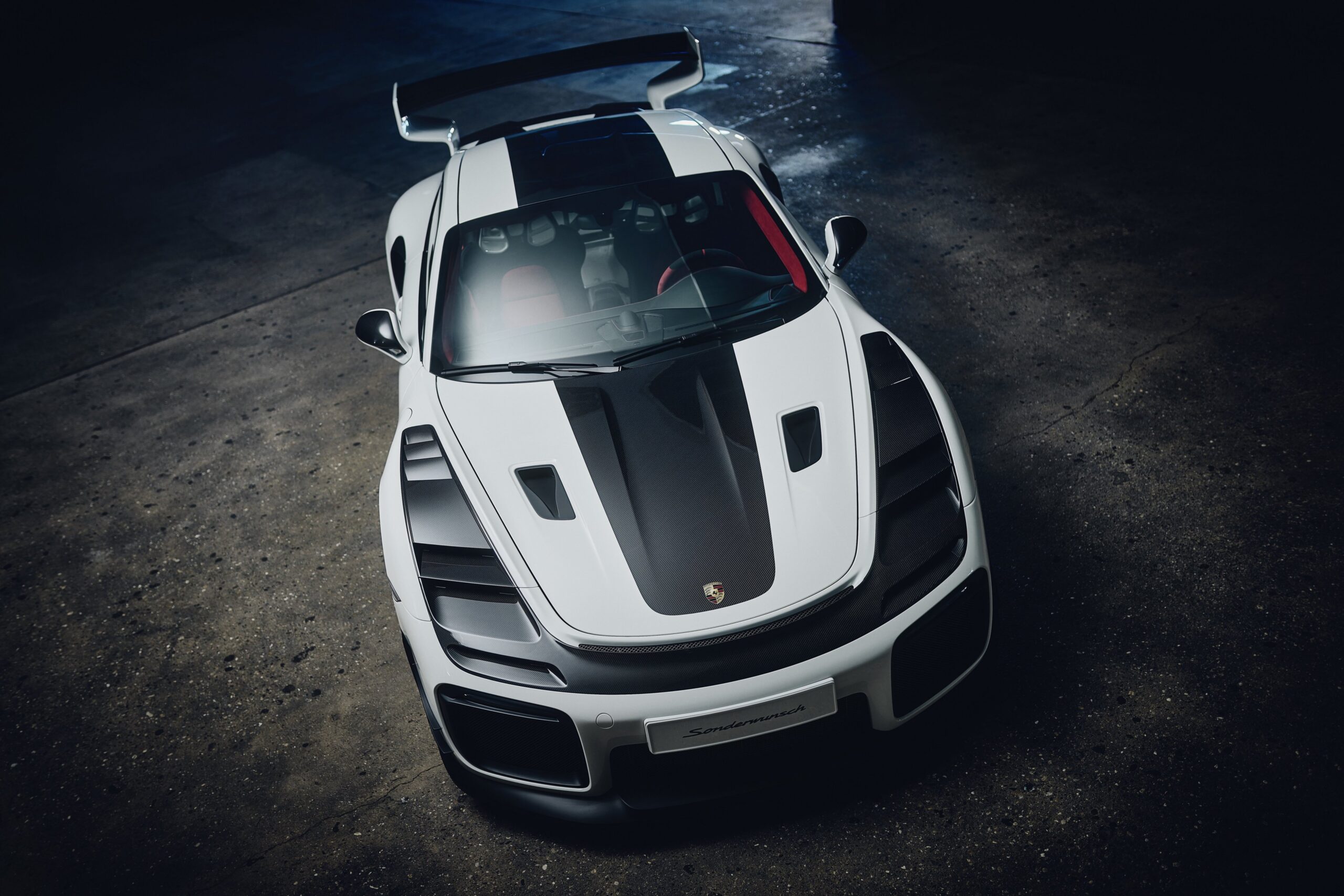 Porsche 911 Flachbau RS, foto ufficiale Porsche AG