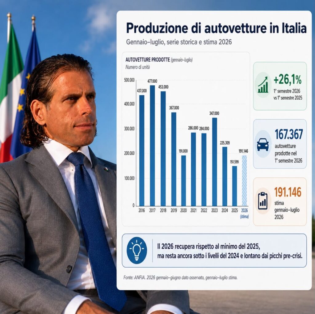 De Rosa (SMET): “L’Italia perde la manifattura dell’auto”
