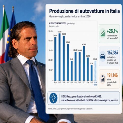 De Rosa (SMET): “L’Italia perde la manifattura dell’auto”