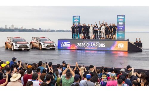 Lancia Corse HF, campione del mondo Team WRC2
