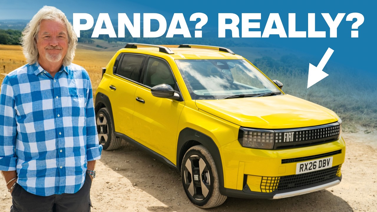 James May prova la nuova Fiat Grande Panda su YouTube James May prova la nuova Fiat Grande Panda su YouTube