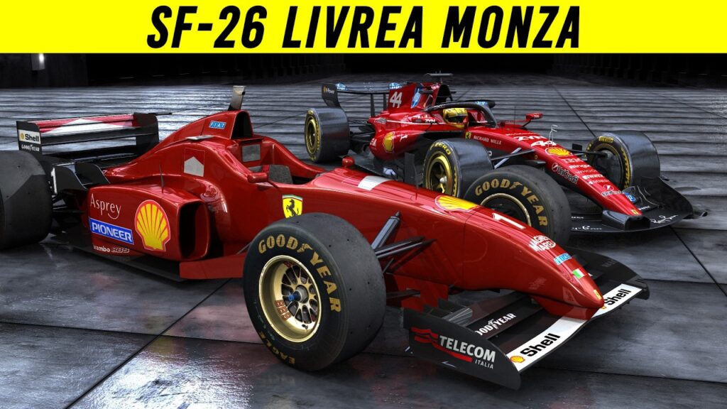 Ferrari SF-26: la livrea speciale di Monza per Schumacher