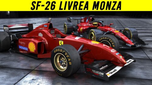Ferrari SF-26: la livrea speciale di Monza per Schumacher