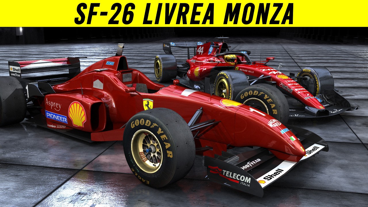 Ferrari SF-26: la livrea speciale di Monza per Schumacher