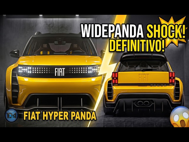Fiat Hyper Panda: il RENDER hyper-hatch da 400 CV che reinventa l’icona