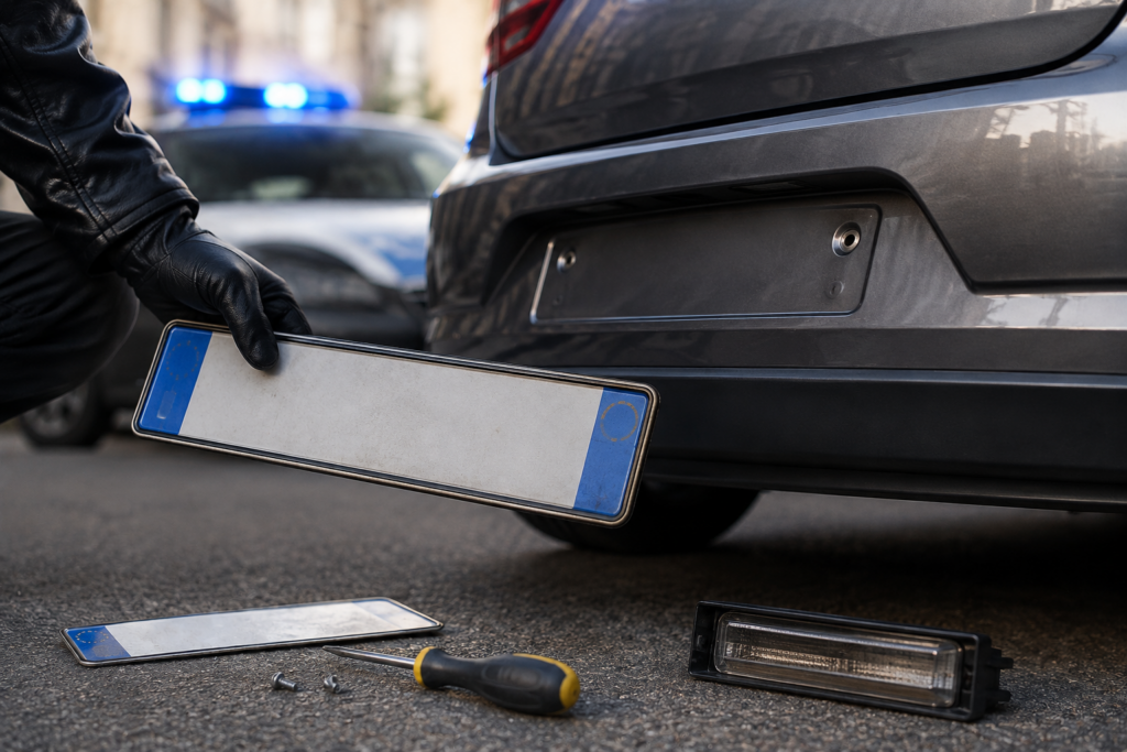 Targa auto smarrita o rubata: cosa fare per averne una nuova