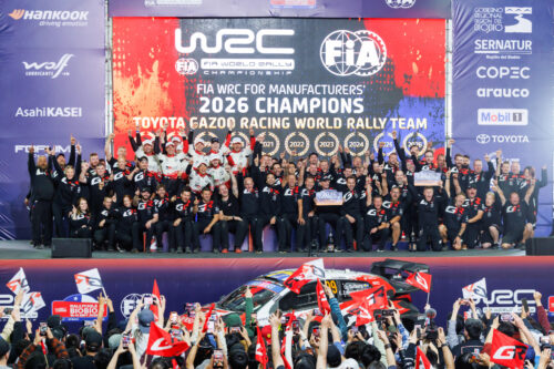 Toyota Gazoo Racing campione del mondo, sesto titolo di fila