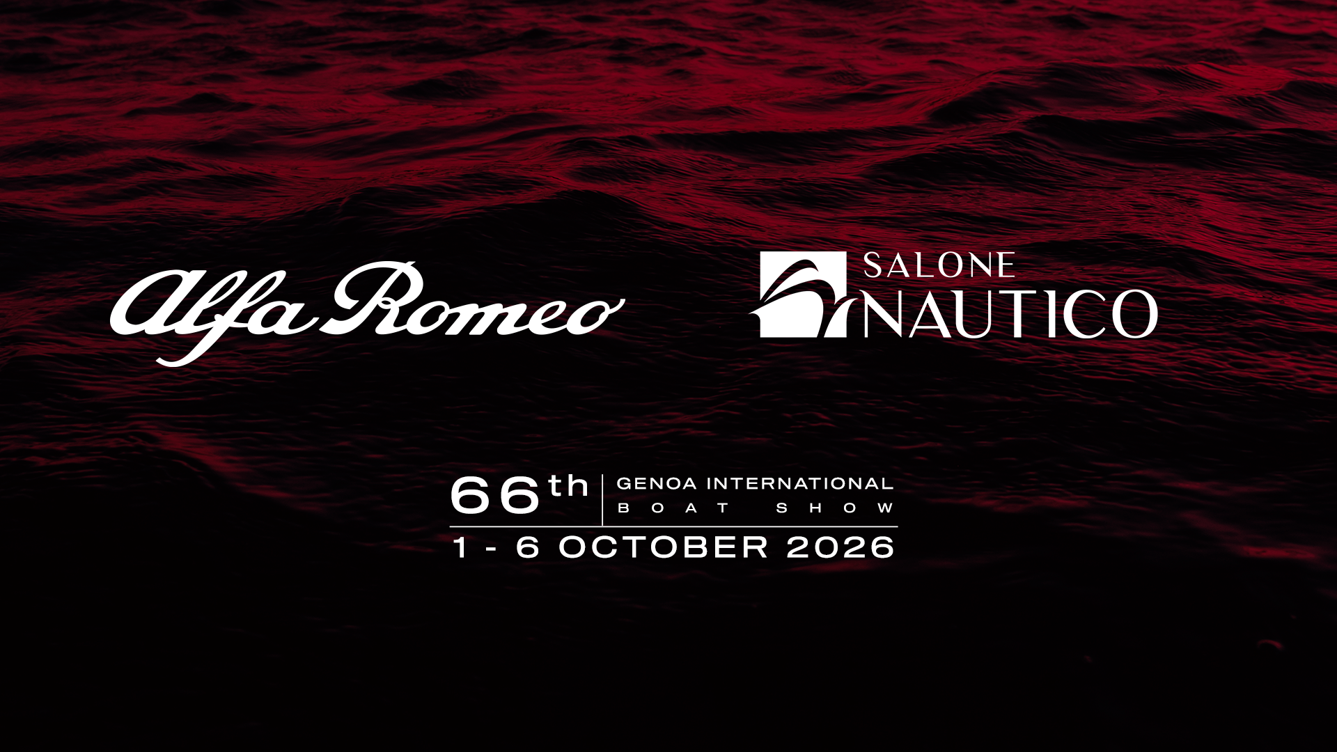 Alfa Romeo Official Car al Salone Nautico di Genova 2026