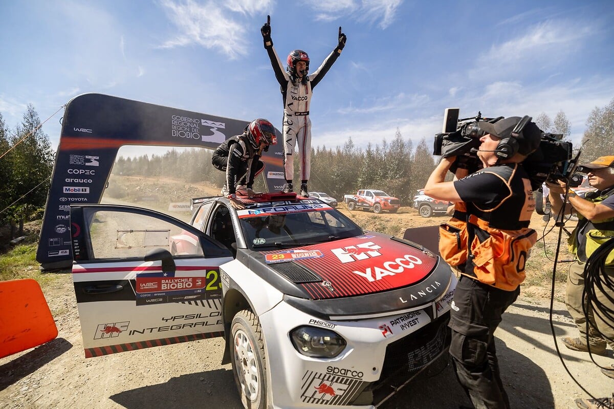 Lancia Corse HF brilla in Cile: Rossel vince in WRC2
