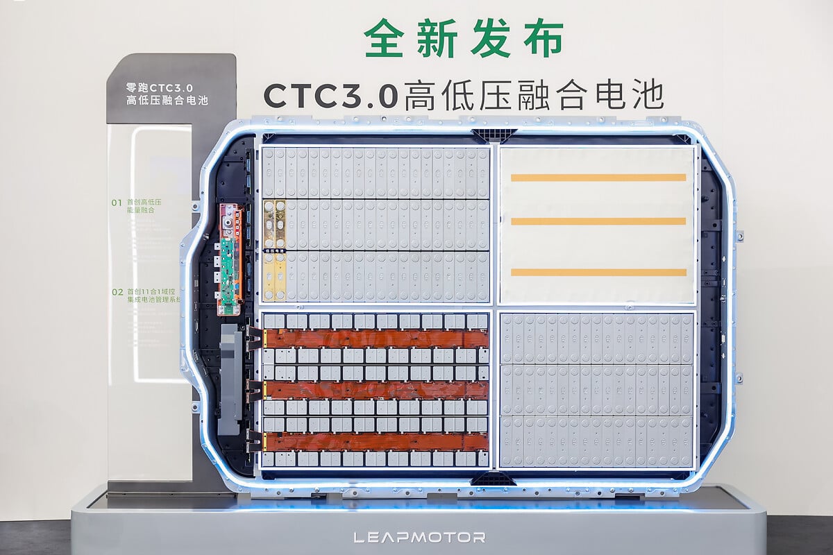 Leapmotor Cell-to-Chassis 3.0 High-Low Fusion Battery