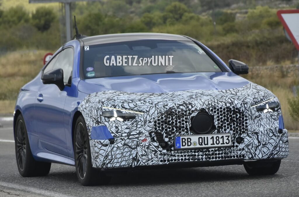 Mercedes CLE 2027, nuove foto spia: test in Spagna