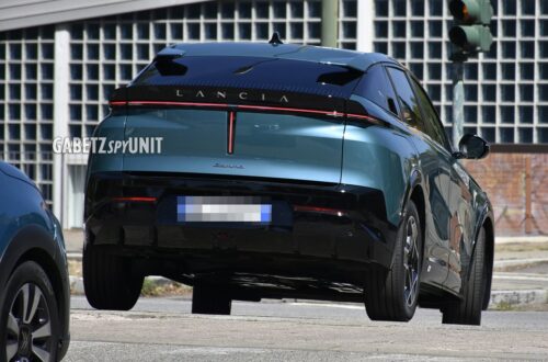 Lancia Gamma HF Line: foto spia della versione col motore termico
