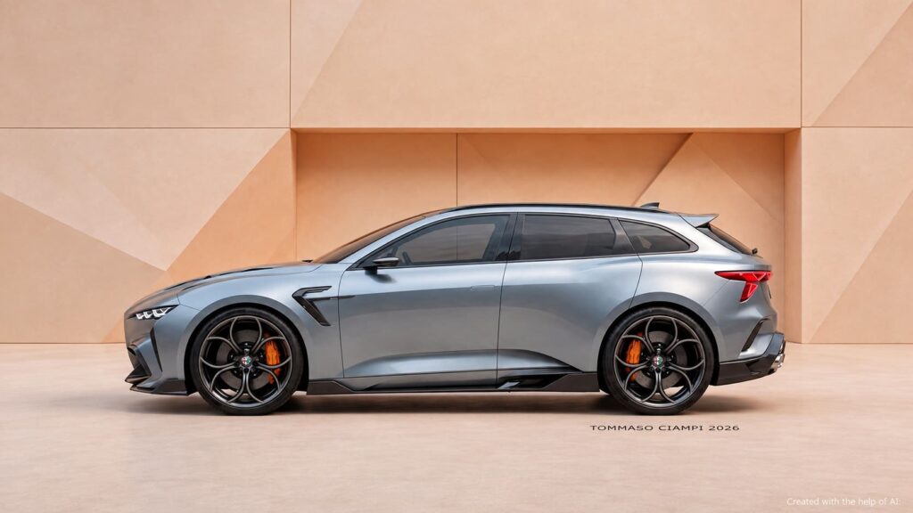 Alfa Romeo Giulietta Sportwagon, il render che non ti aspetti