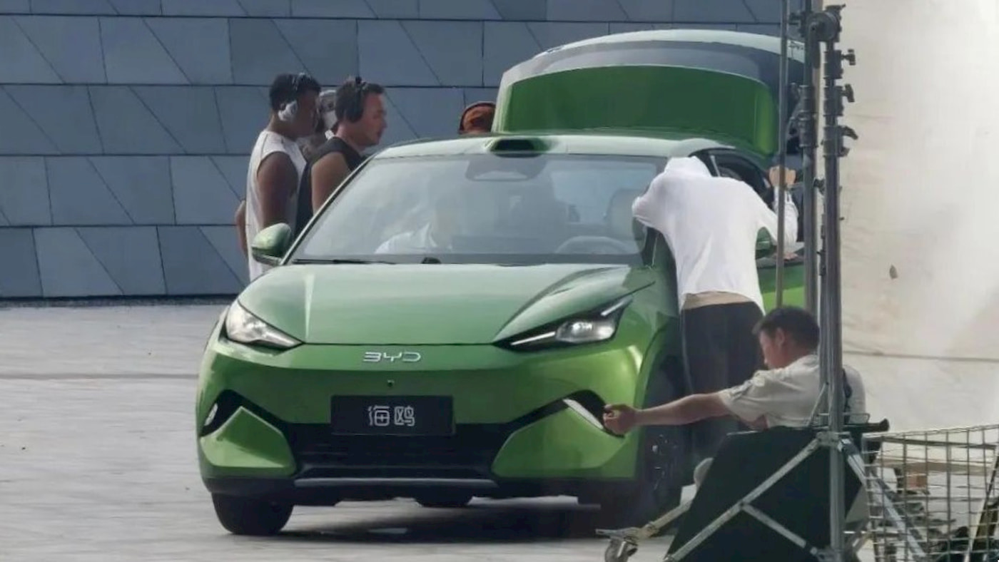 BYD Great Seagull, vista frontale tre quarti