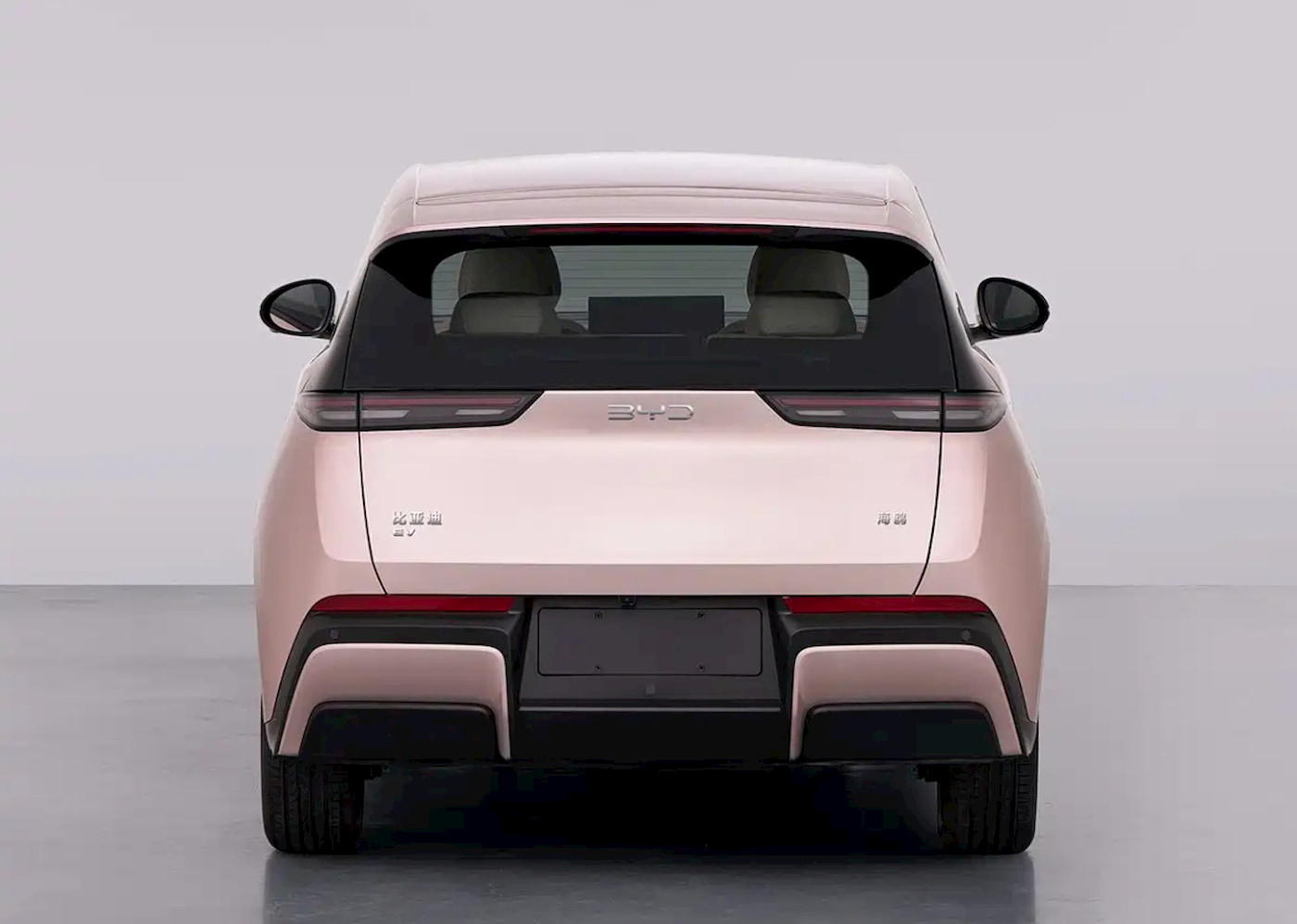 BYD Seagull, vista posteriore