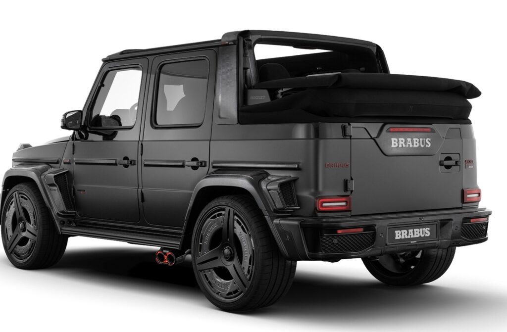 Brabus 900 Rocket Edition Cabrio: la Mercedes-AMG G 63 perde il tetto e guadagna 900 CV
