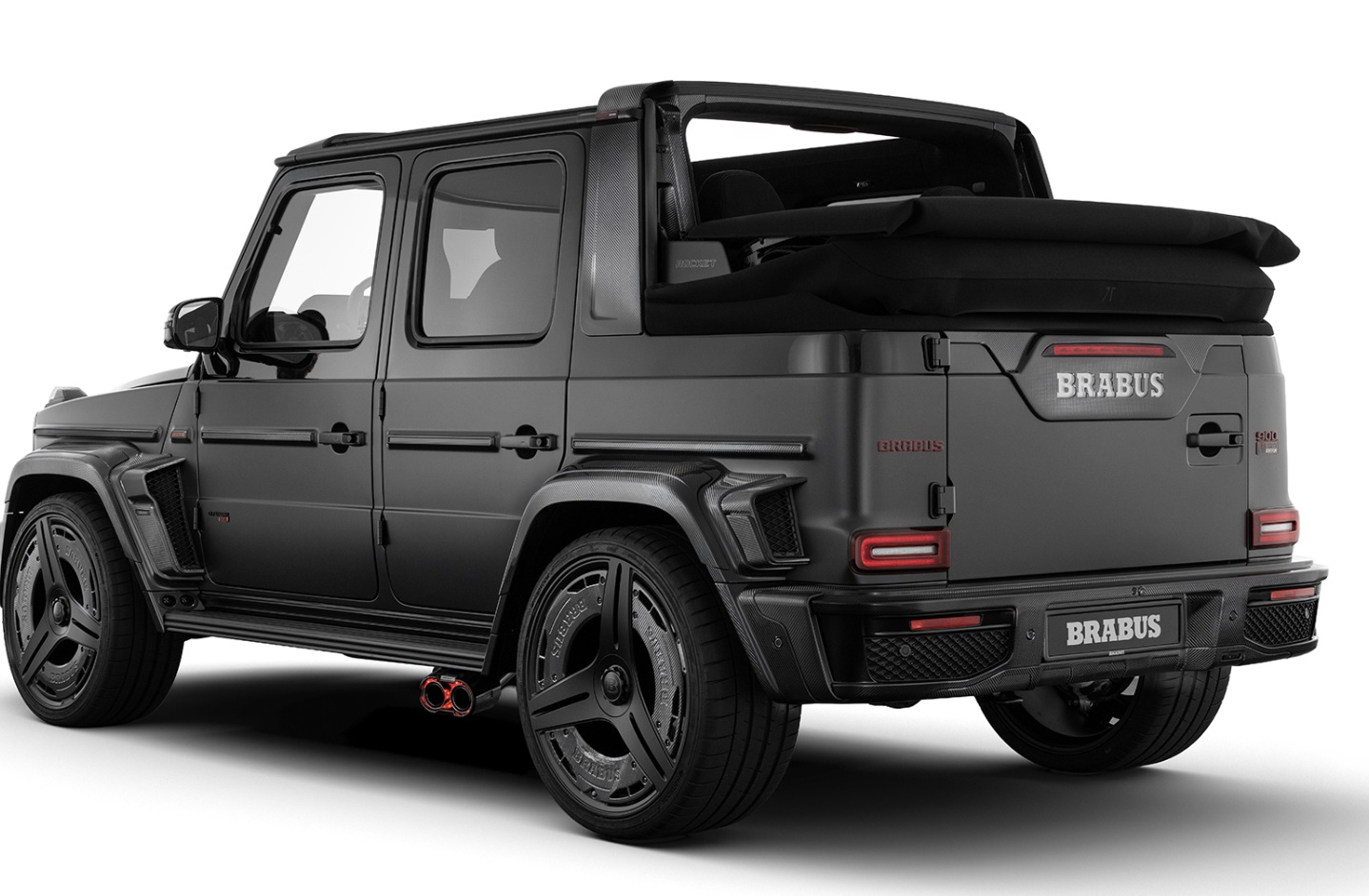 Brabus 900 Rocket Edition Cabrio: la Mercedes-AMG G 63 perde il tetto e guadagna 900 CV