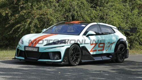 Denza Z9 GT Xtreme: foto spia della variante estrema che punta al record del Nurburgring