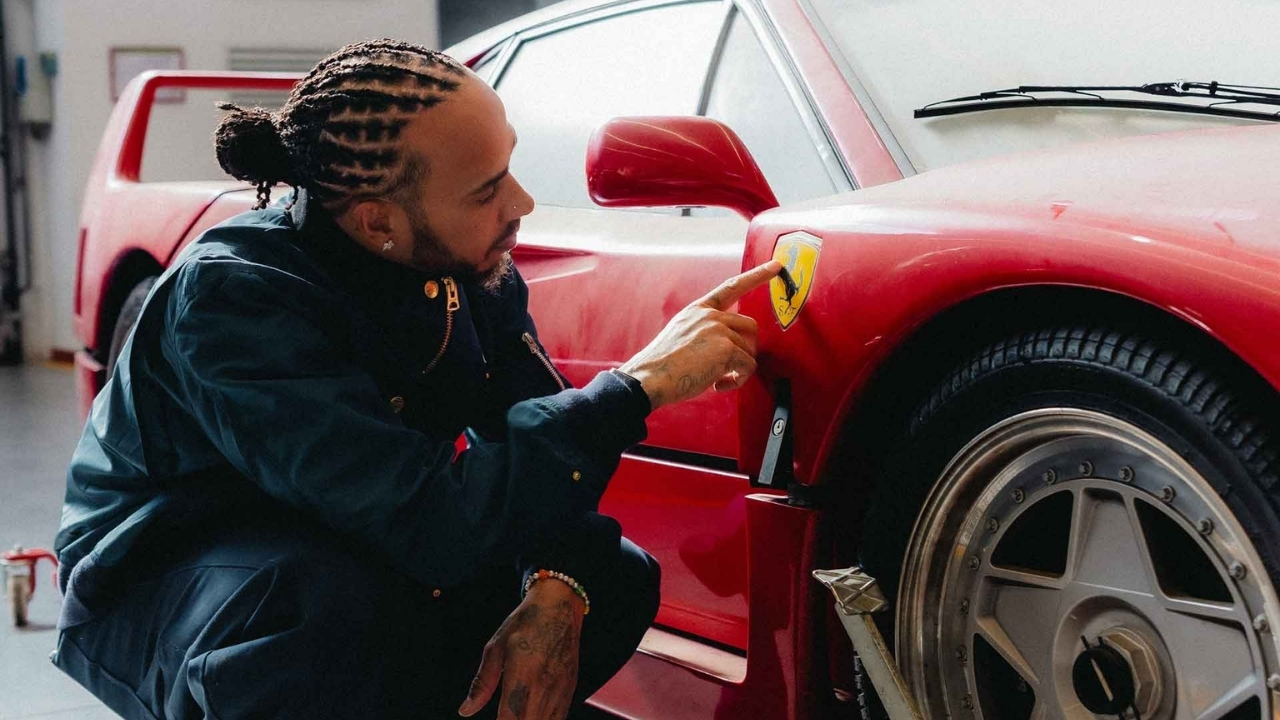 Ferrari F40: ecco il nuovo gioiello ‘rosso’ di Lewis Hamilton