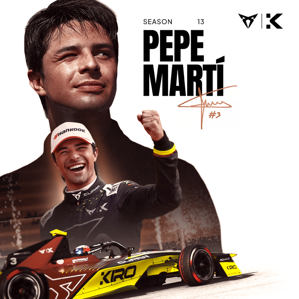 Pepe Martí - CUPRA KIRO Formula E