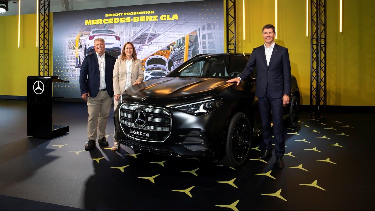 Mercedes: così cambia la fabbrica di Rastatt con la nuova GLA