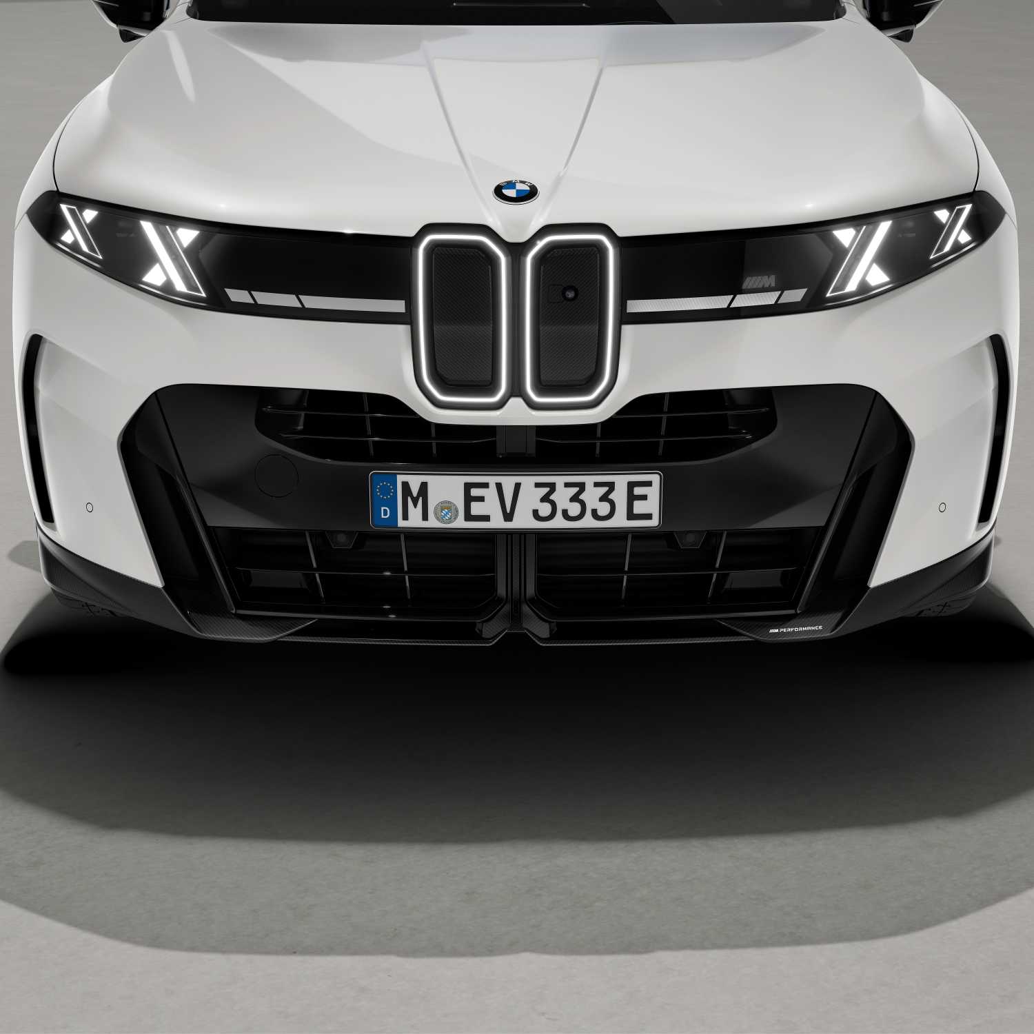 BMW X5 M Performance splitter anteriore in carbonio