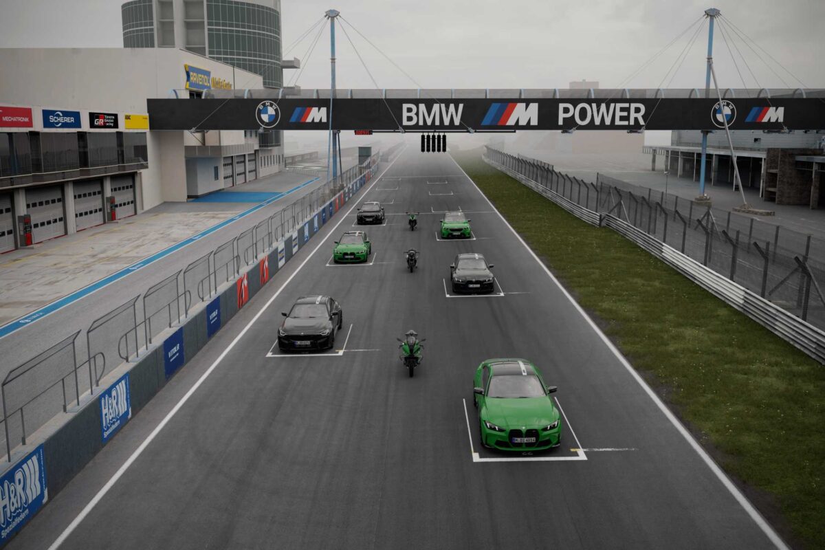 Nove modelli BMW M e tre moto Motorrad con design ispirato al Nürburgring e colorazione verde dedicata