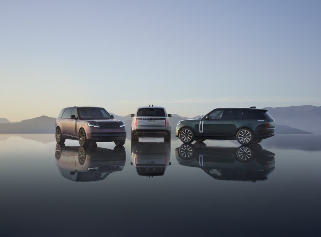 Range Rover Electric, tre esemplari con diversi allestimenti