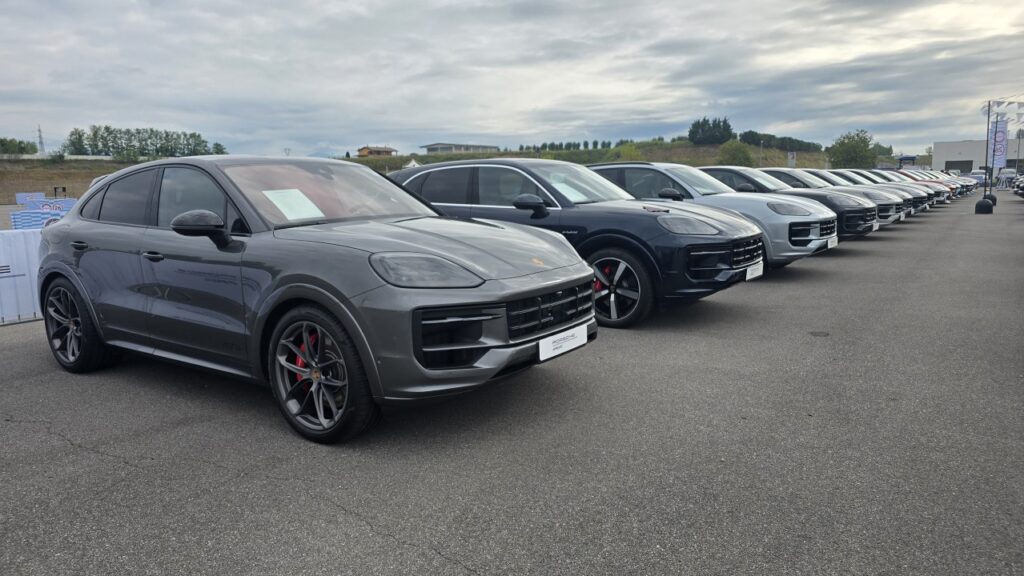 Il test drive della Cayenne