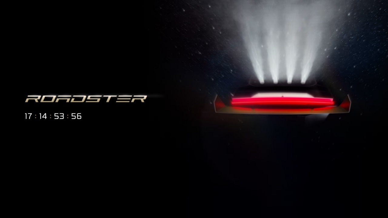 Tesla Roadster: stavolta arriva davvero, debutto il 1° ottobre