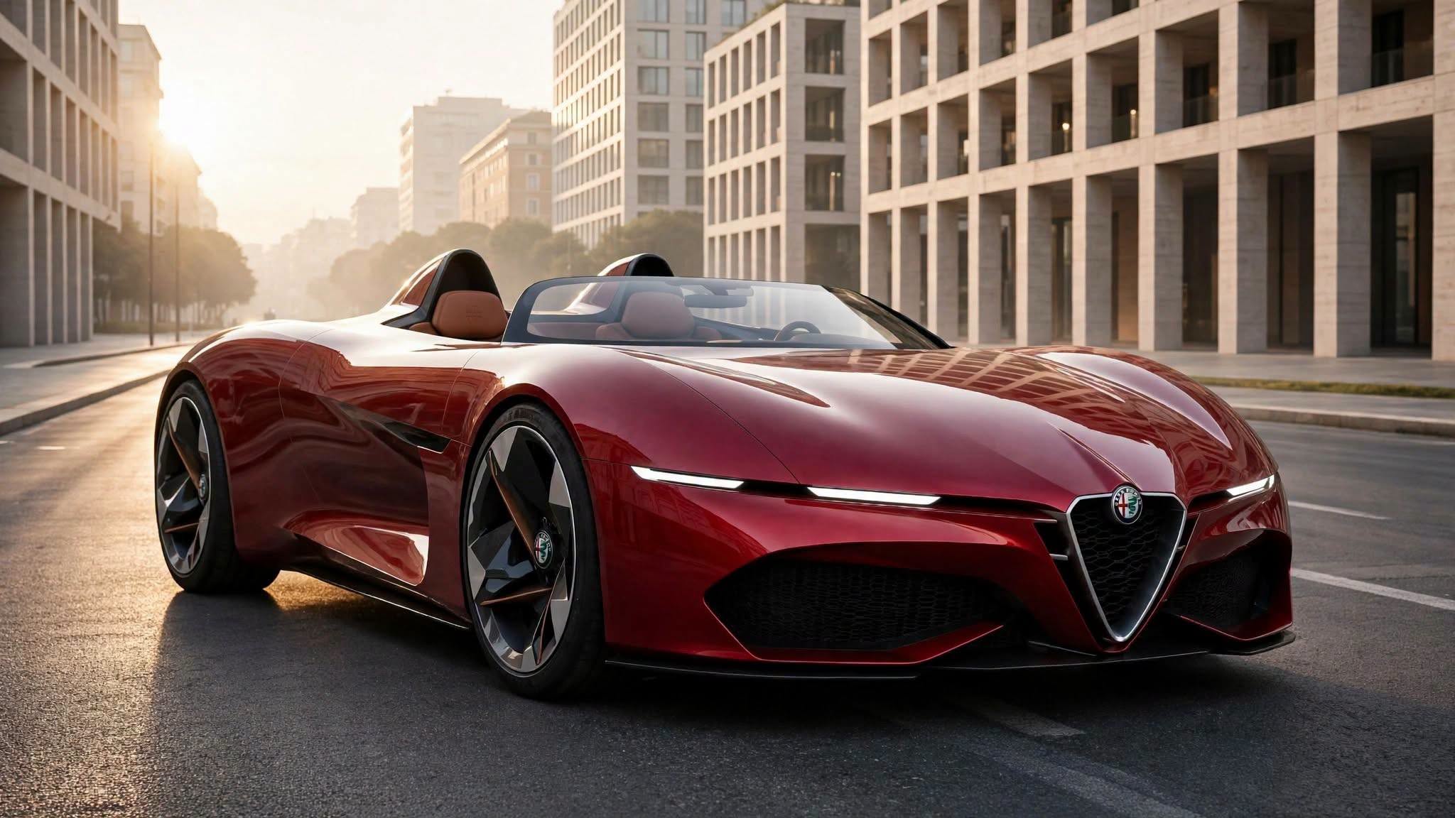 Alfa Romeo Spider: il render che immagina il suo ritorno