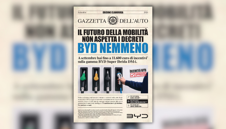 BYD lancia “Decreto BYD”, lo spot per la gamma Super Ibrida