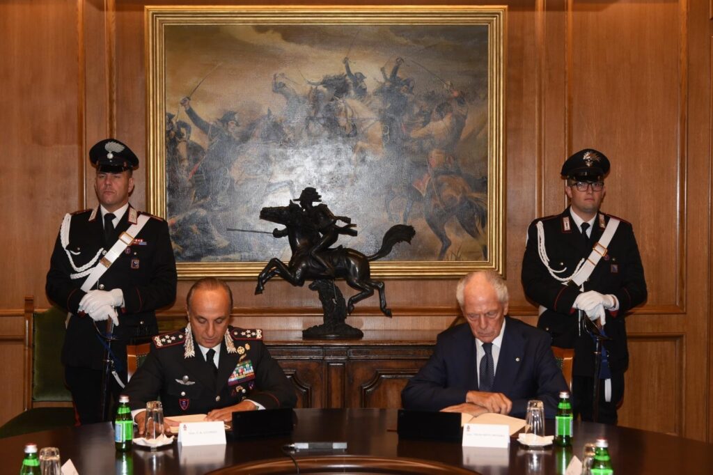 Arma dei Carabinieri e Pirelli insieme per sperimentare Cyber Tyre