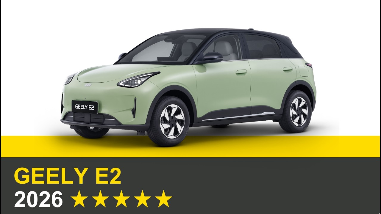 Geely E2: 5 stelle nei test Euro NCAP 2026