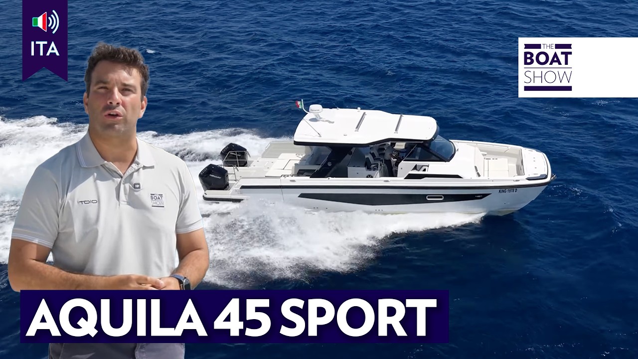 Aquila 45 S: tour e prova in mare del catamarano sportivo