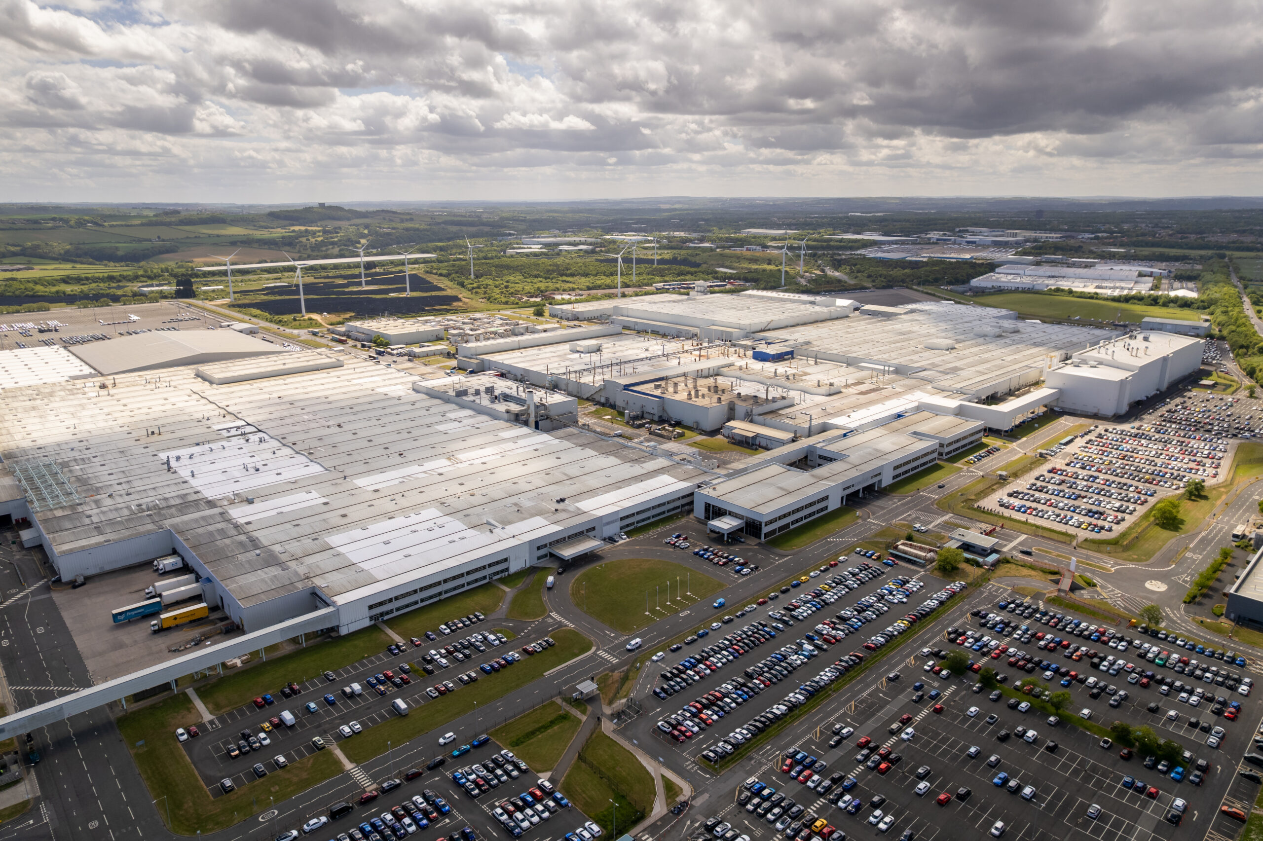 Lo stabilimento Nissan di Sunderland, nel Regno Unito