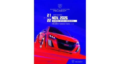 Design Weekend al Museo L’Aventure Peugeot: appuntamento il 21 e 22 novembre