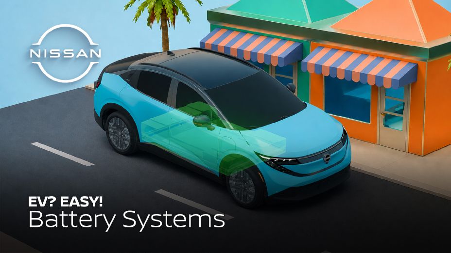 Nissan EV Easy, episodio Le batterie