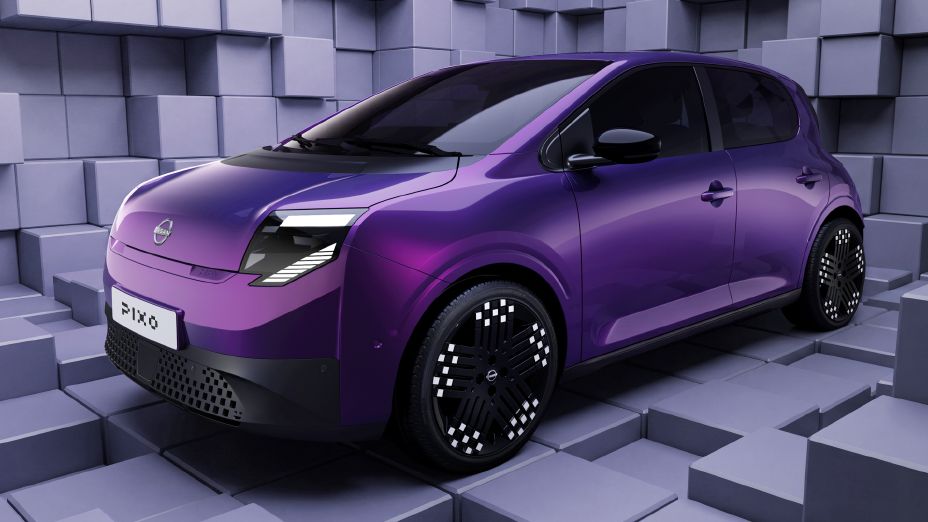 Nissan PIXO, vista tre quarti anteriore