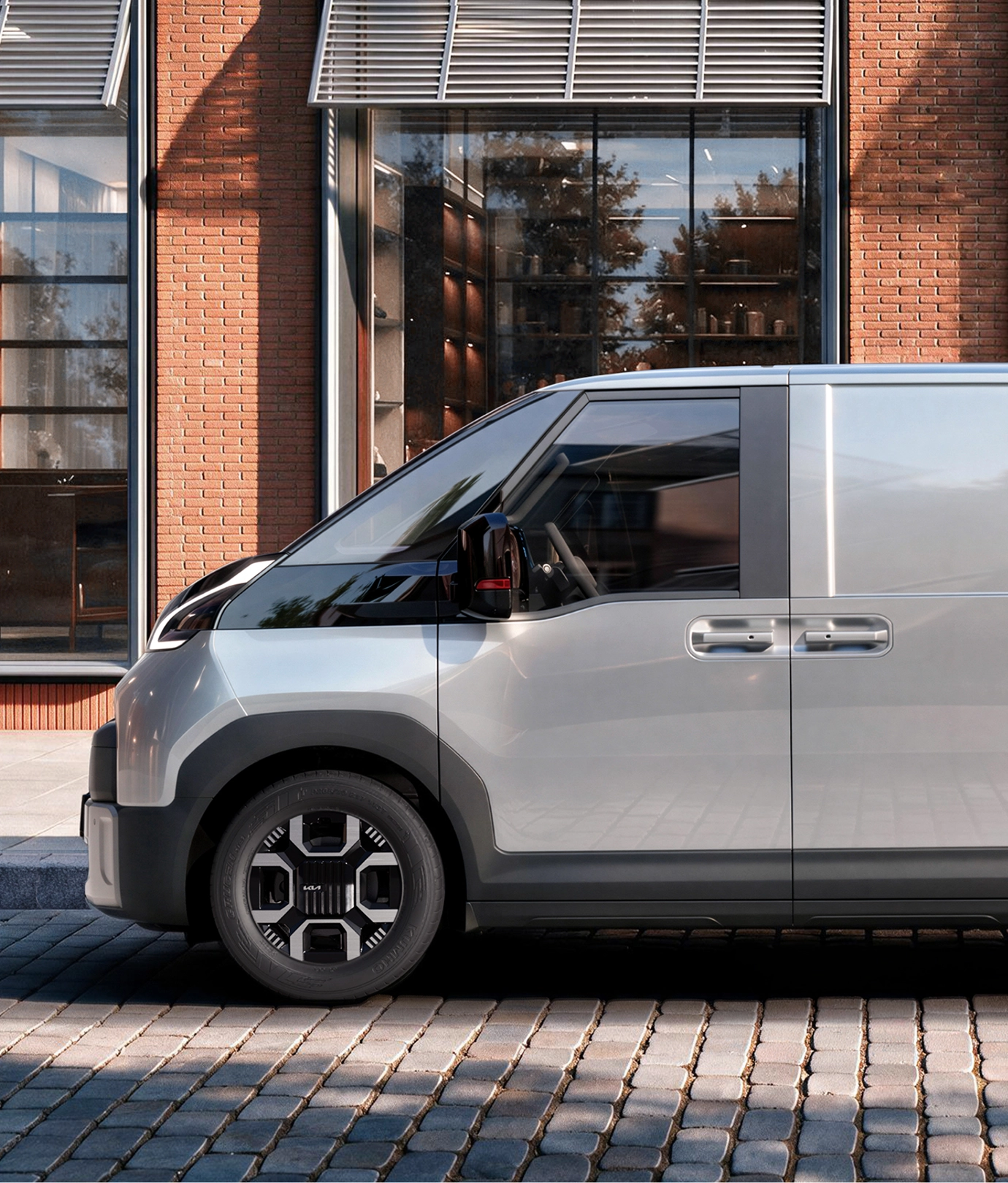 Kia PV7 Cargo profilo laterale