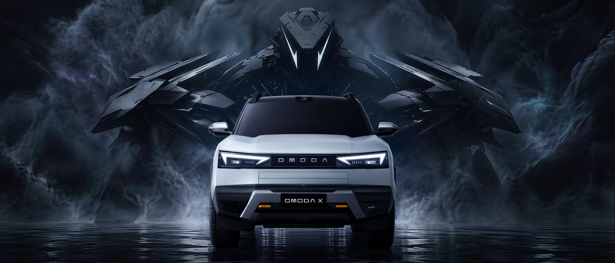 OMODA X, vista frontale